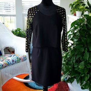 NY Collection Black Dress - Size Med